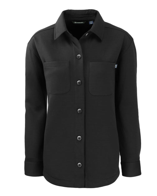 Cutter & Buck Roam Eco Recycled Shirt Jacket Blue Medium 4