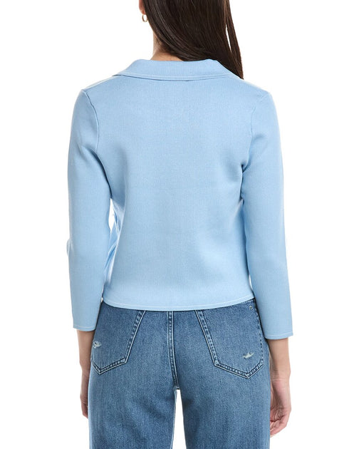 To My Lovers Solid Cardigan Blue Medium 3