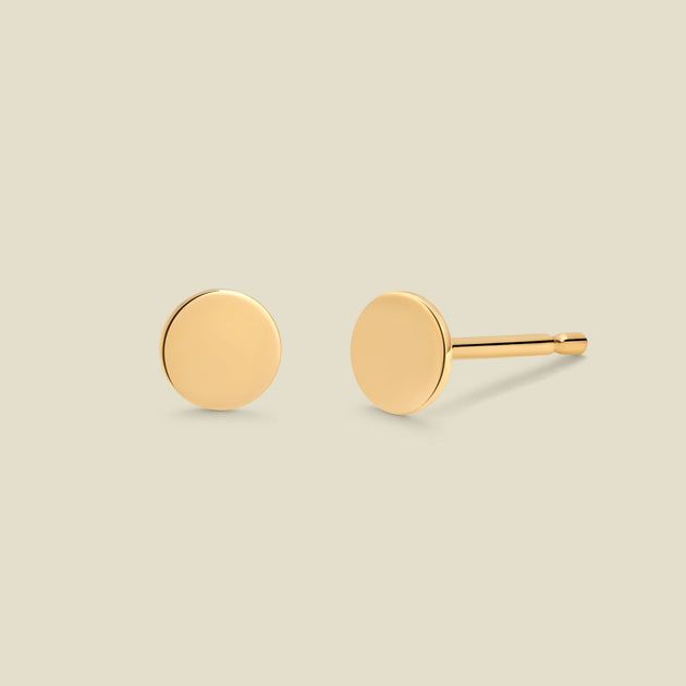 Made By Mary Lux Stud Earrings Silver Small 2