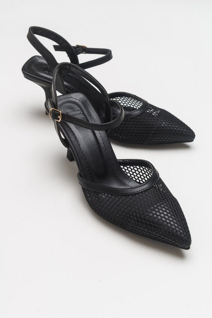 Prologue Chic Mesh Pointed Toe Pump Pink US 6 2