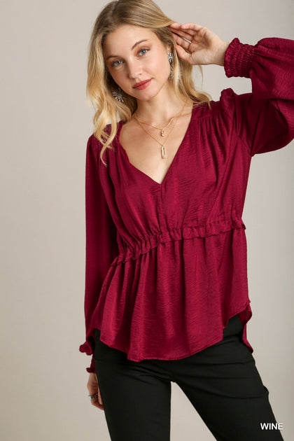 TRUEDAMES Baby Doll Top Black Small 2
