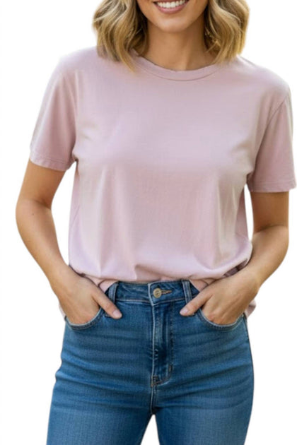 Elle Grey Junie Tee Beige Large 2
