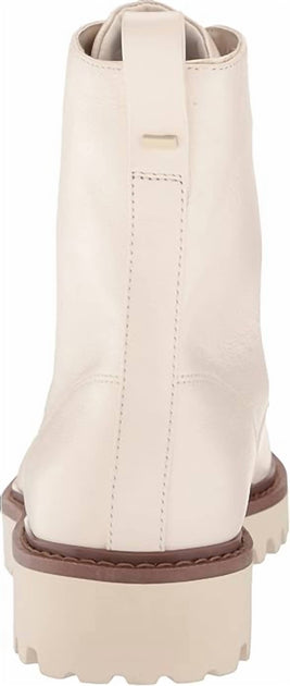 Sanctuary Mode Lace-Up Combat Boots White US 7.5 4
