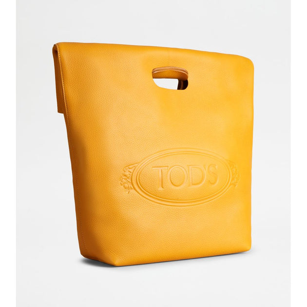 TOD's Shopping Tote Orange One Size 3