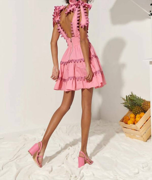 cheli mini dress CELiA B Cheli Dress In Pink