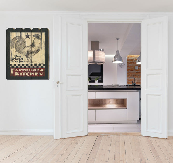 Hivvago Farmhouse Kitchen Unframed Print Wall Art 4
