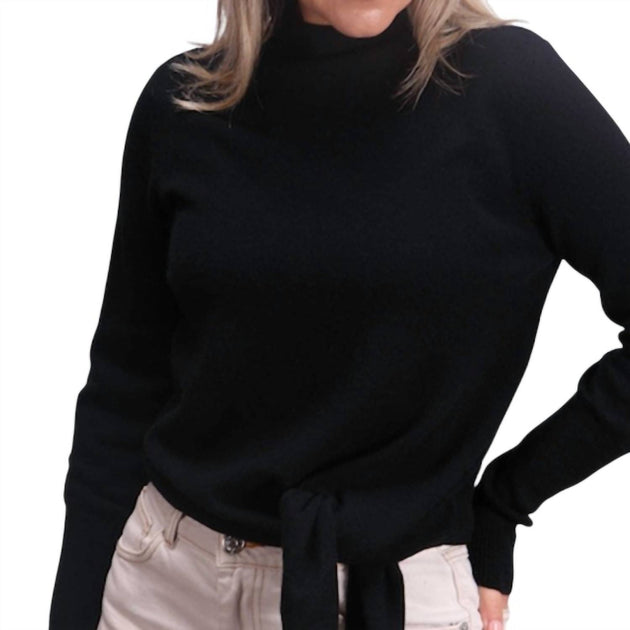 Pull à nouer devant Kinross Noir Small 3