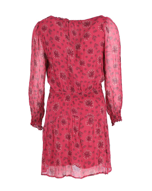 Ba & sh Printed Dress Red UK 8 3