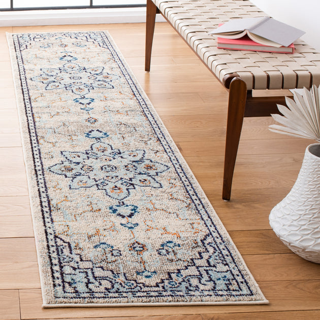 Safavieh MAD473 Area Rug Ivory/Light Blue 3