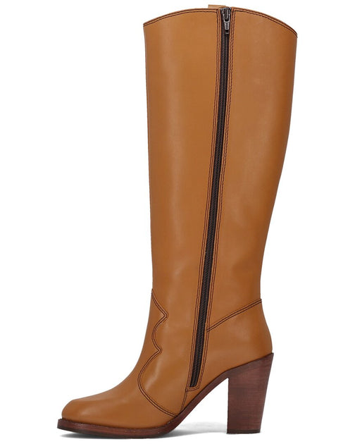 Frye Corinne Tall Boot Brown 7 3