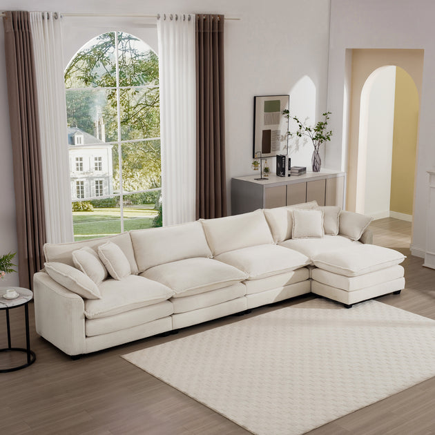 Streamdale Modular Sectional Sofa Beige 2