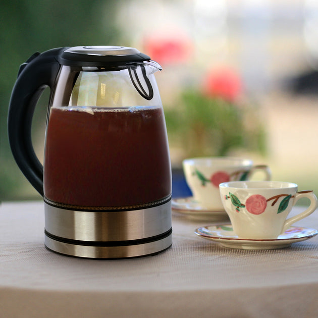 Better Chef Cordless Electric Tea Kettle Clear 4