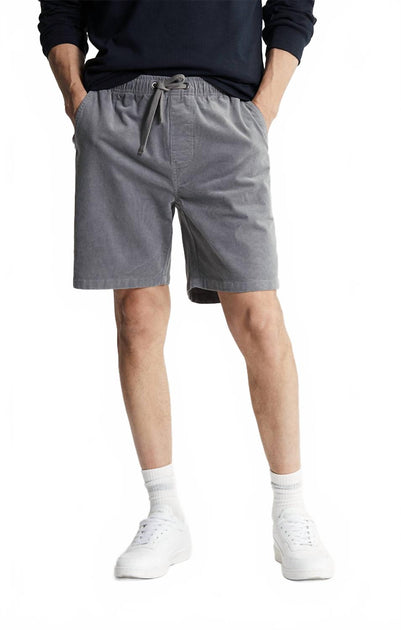 JACHS NEW YORK Corduroy Pull On Short Grau XLarge 2