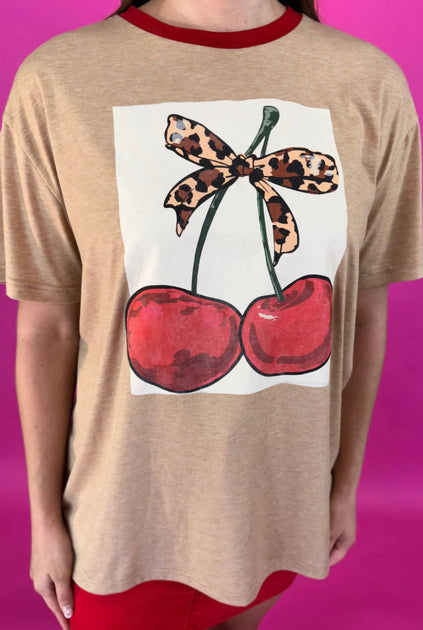 Jess Lea Cherry Sweet Tee Beige Medium 3