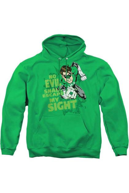 Gildan Green Lantern No Evil Kapuzenpulli Grün Groß 2