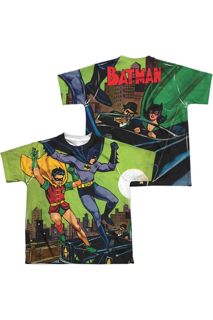 Gildan Batman Getaway Short Sleeve Tee Green Small 2