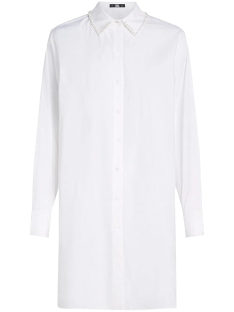Karl Lagerfeld Button-Down Shirt White EU 42 2