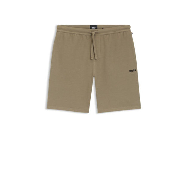 Boss Embroidered-logo Pyjama Shorts Brown XXL 2
