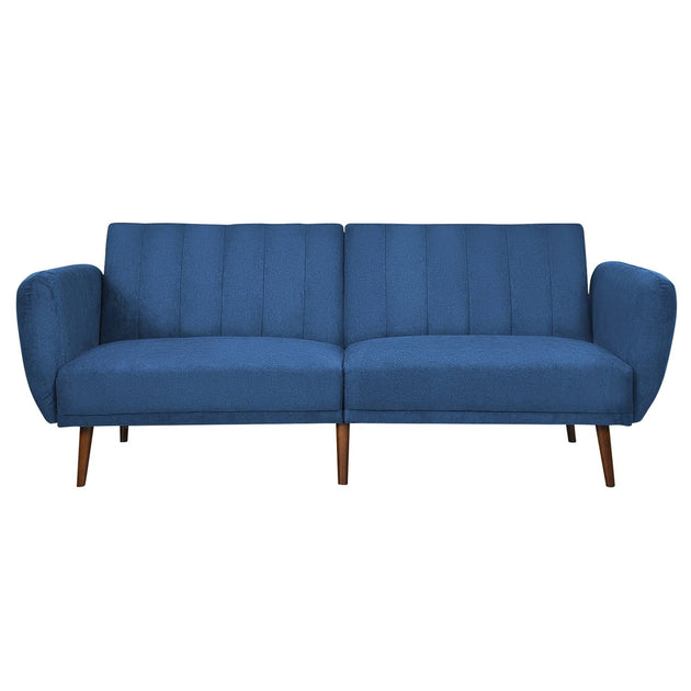 Hivvago Convertible Sofa Bed Blue 2
