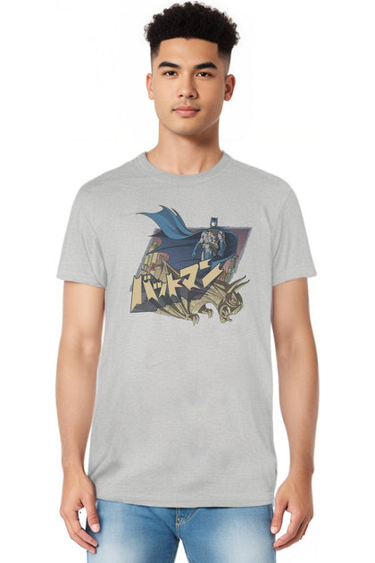 Gildan Batman Japanese Knight T-Shirt Grey Medium 4