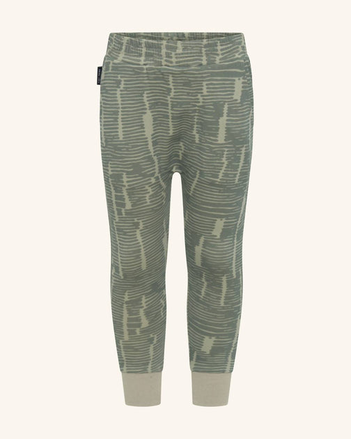TINY TRIBE Broken Stripes Sweat Pants Silver 2T 3
