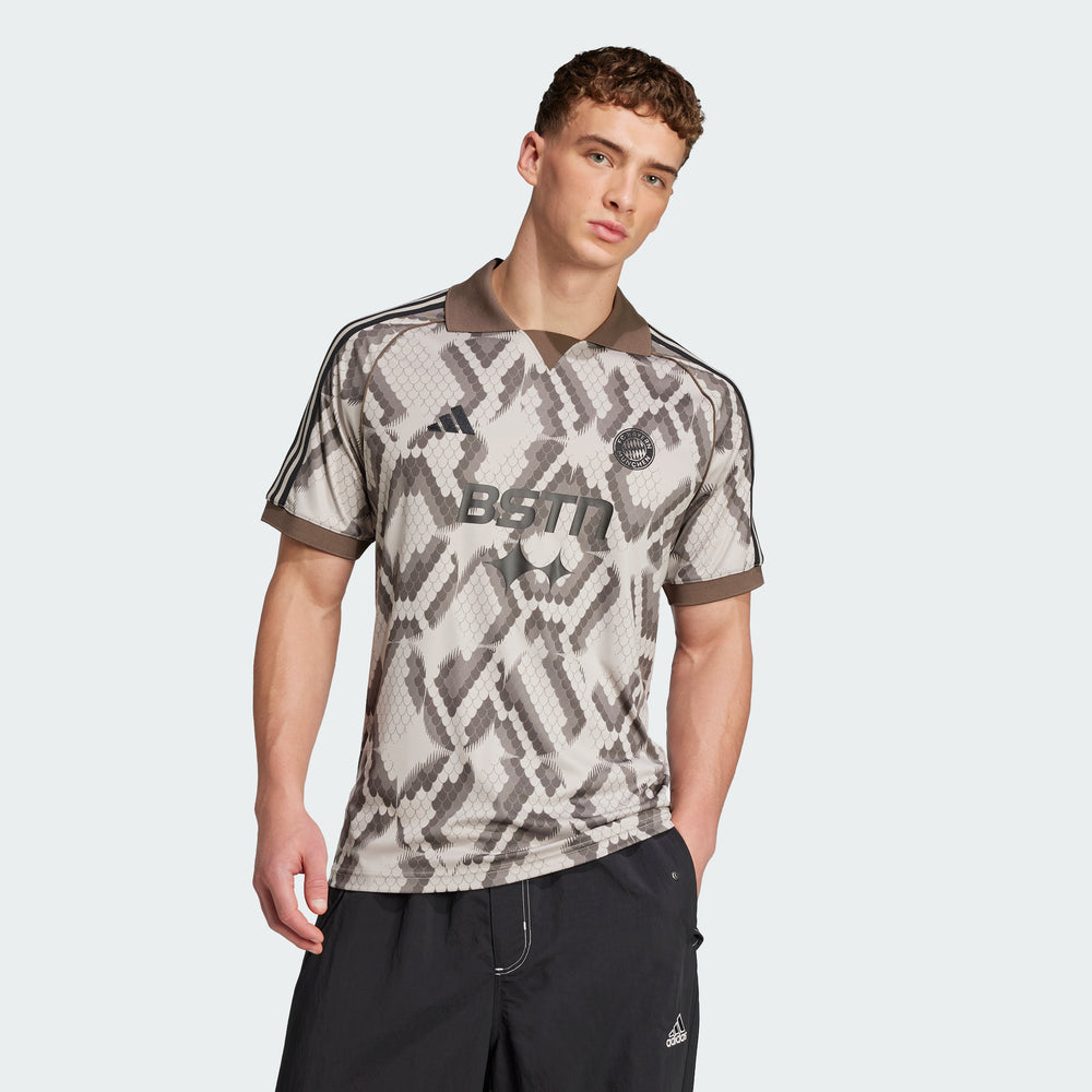  FC Bayern BSTN コラボ ユニフォーム グレー adidas Men's Fc Bayern Bstn Jersey | ShopSimon