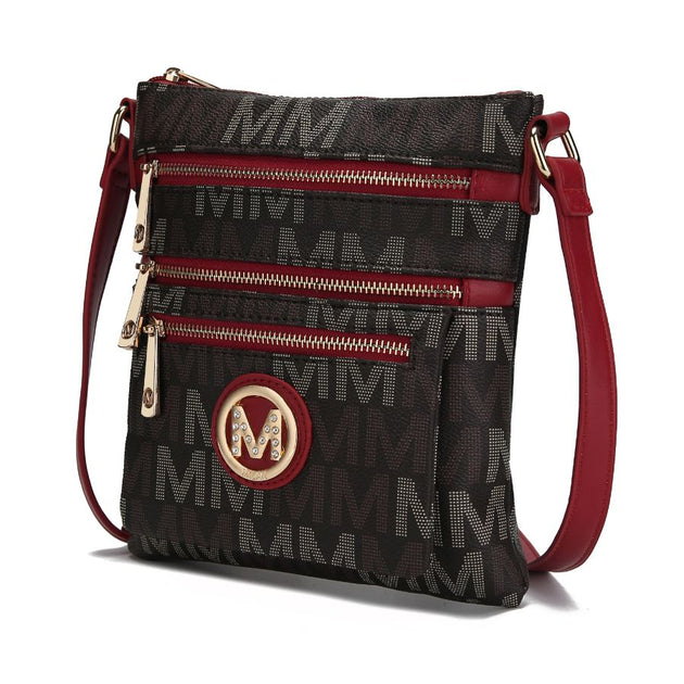 MKF Beatrice M Crossbody Red Small 2