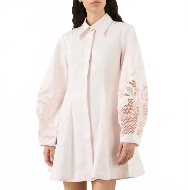 Clea Indra Mini Dress Pink Medium 2