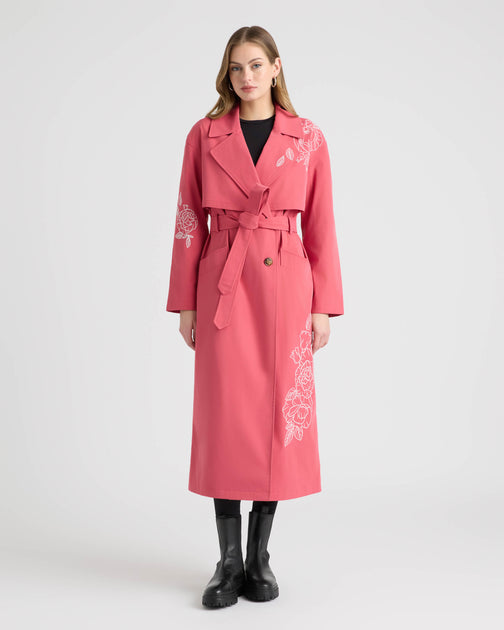 NVLT Trench Coat Multi Large 2