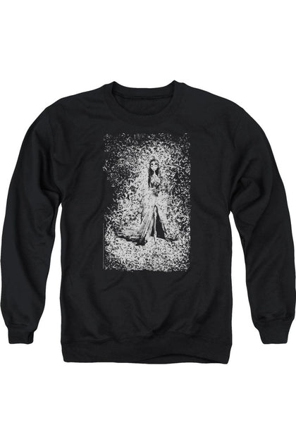 Gildan Corpse Bride Bird Dissolve Crewneck Sweatshirt Black Small 2