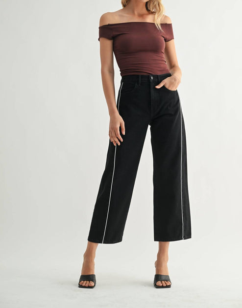 JUST USA Jennifer Barrel Jeans Schwarz 24 3