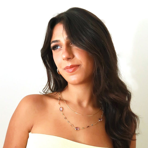 The Lovery Box Chain Necklace Gold 4