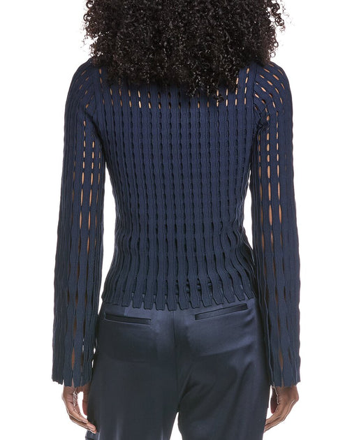 SIMKHAI Peyton Top Blue Small 3