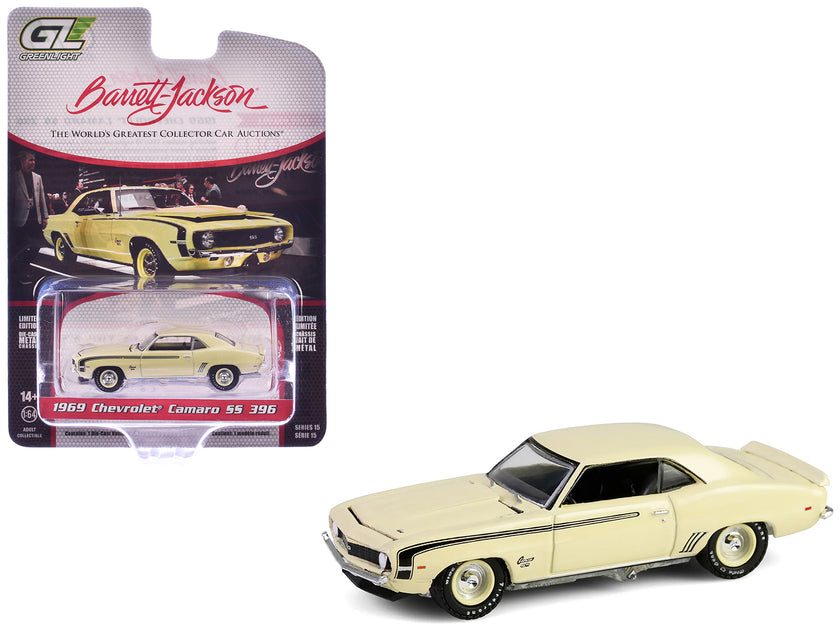 Greenlight 1969 Chevrolet Camaro SS 396 Yellow 1/64 2