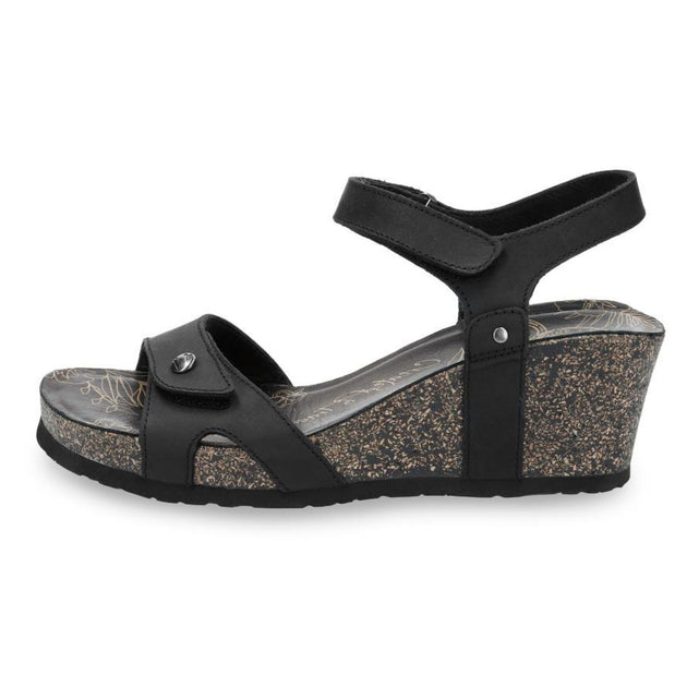 Panama Jack Julia Basics B1 Wedge Heel Sandals Black US 11 2