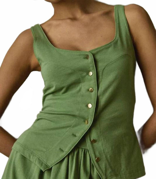 Nation LTD Brya Tank Vert Small 5
