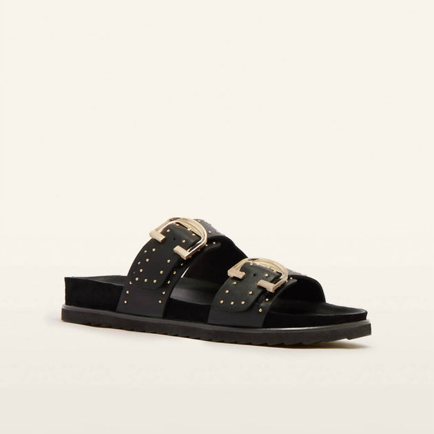 FRANKIE4 Deon Slides Black US 9.5 3