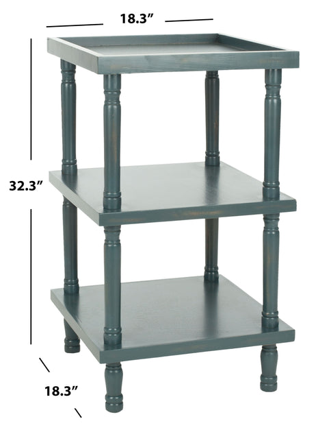 Safavieh Esmerelda Accent Table Ash Grey 4