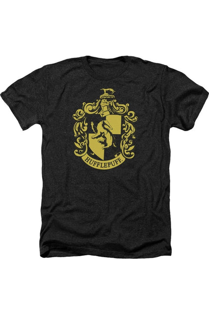 Gildan Harry Potter Hufflepuff Crest T-Shirt Black Medium 2