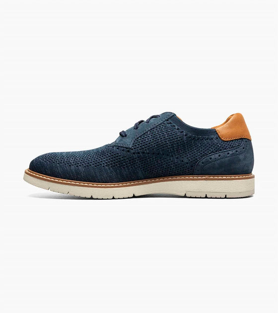 Florsheim Vibe Knit Plain Toe Oxford Blue US 9.5 4