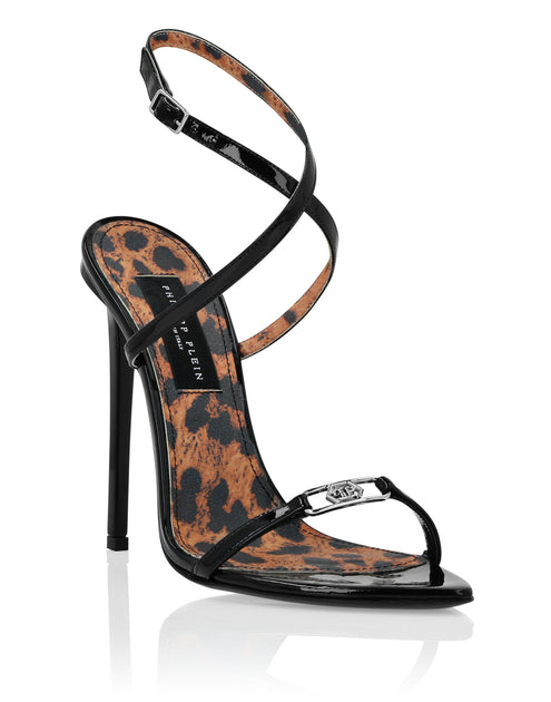 Philipp Plein High Heel Sandals Black EU 37 2