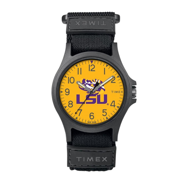 Timex NCAA Louisiana State Tigers Analog Watch Black/Yellow 2