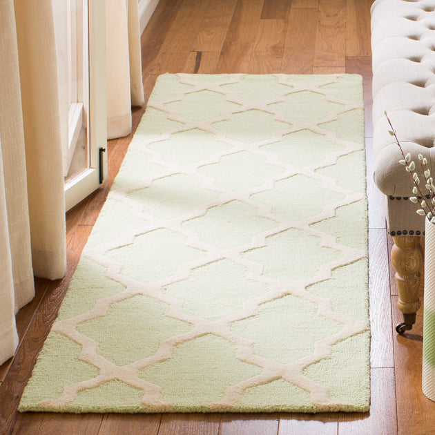 Safavieh Cambridge Area Rug Light Green / Ivory 3