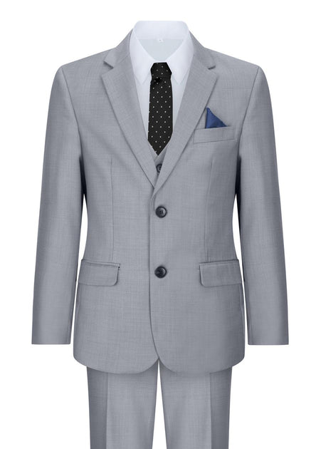 Oliver Tweed Boys 3 Piece Suit Light Grey 10 Years 2
