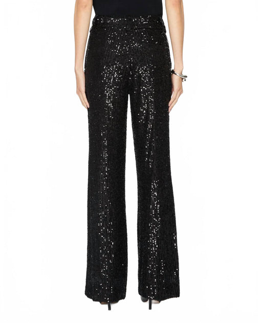 DREW Juliette Sequin Pants Black US 2 3