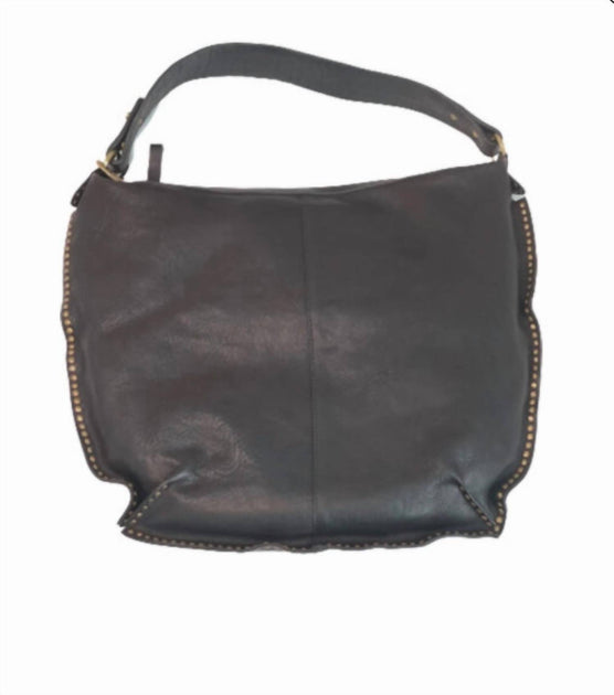 Campomaggi Monosp Mezzaluna Shoulder Bag Grey One Size 4