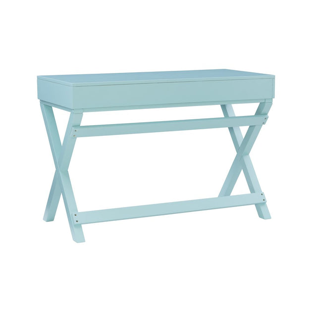 Linon Peggy Writing Desk Blue 2