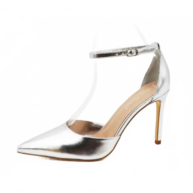 Anne Michelle Pump Silver US 8 2