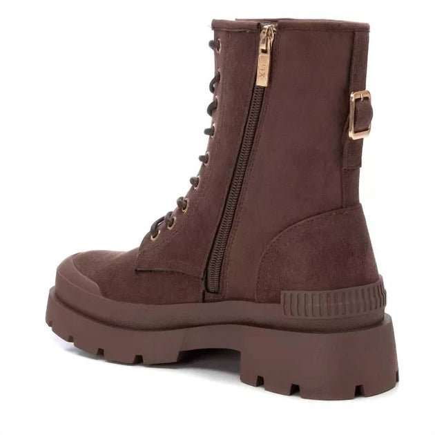 Xti 44638 Lace-Up Booties Brown US 9.5 4