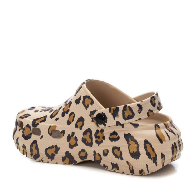 Xti 14388804 Platform Clog Brown US 7 4